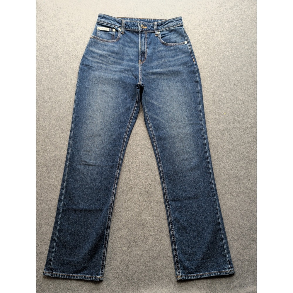 Calvin Klein Women's Straight Leg Jeans Medium Wash Size 30R